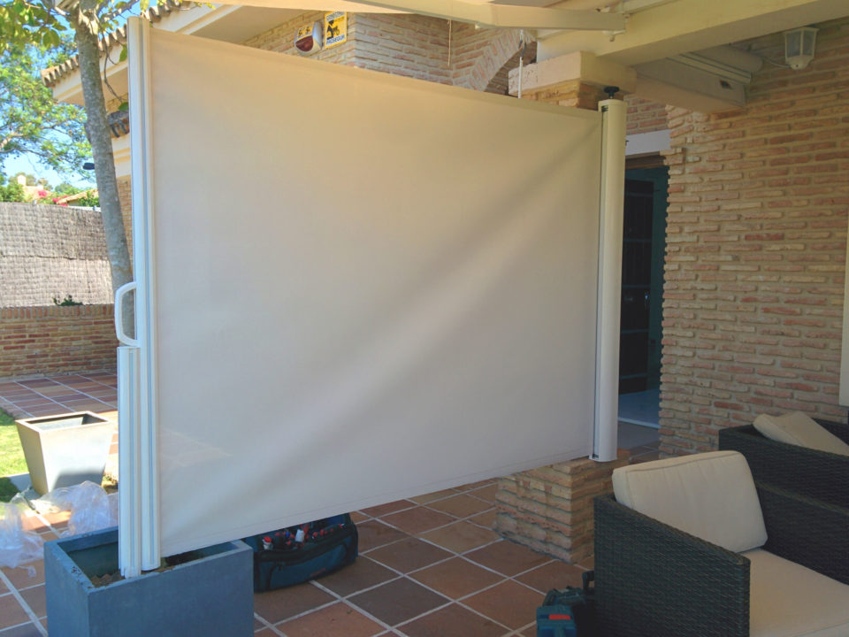 toldo vertical vivienda