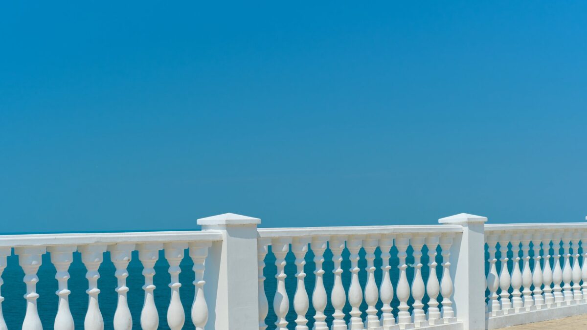 Terraza con vistas al Mediterráneo